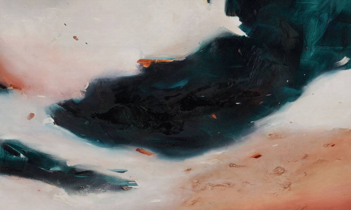 tapeta na wymiar WallArt do salonu – motyw abstrakcyjny Sogne na ścianie