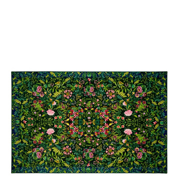 Ikebana Damask Emerald - dywan Designers Guild