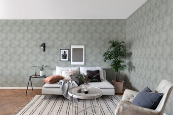 R12821 Hexagon - Fototapeta RebelWalls