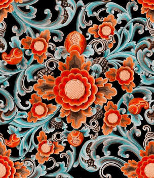 Tapeta Mind The Gap WP20252 FLORAL PAINTING DARK