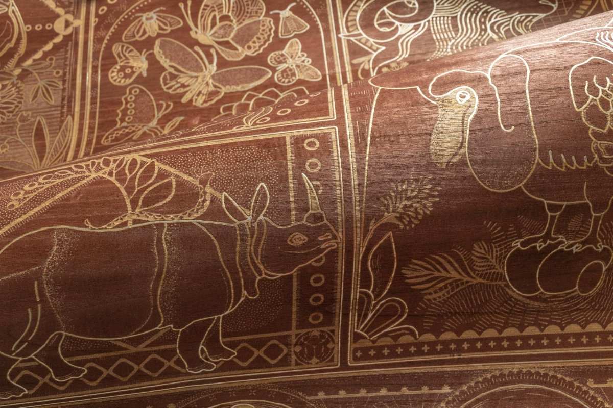 AMO4041 – tapeta ścienna Golden Tiger Memento Moooi Arte – Arte – zdjęcie produktu