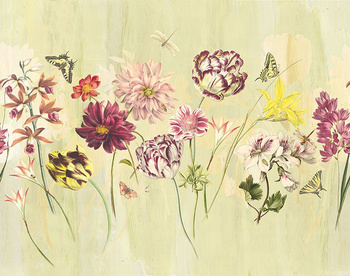 Elise Linen tapeta Wall Designs II Khroma