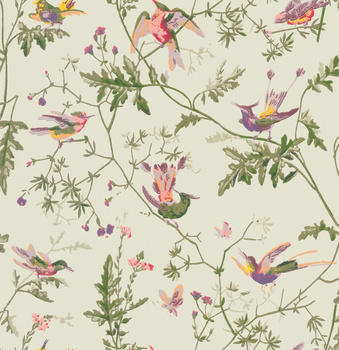 100/14070 – tapeta Hummingbirds Archive Anthology Cole & Son