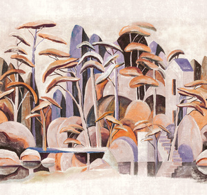 DG4ILA3041- tapeta Cerreto Wall Designs IV Khroma