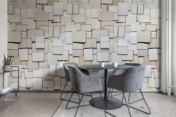 R12871 Vintage Books, inside - Fototapeta RebelWalls