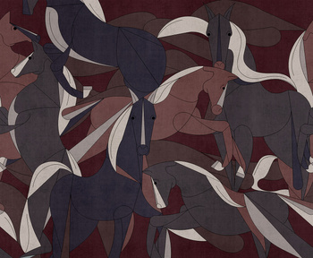 Tapeta London Art 19044 murgese horses jon iubler