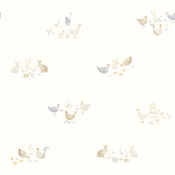 88372931 - tapeta Companions Of The Farm Once Upon A Time Casadeco