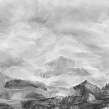 Tapeta Inkiostro Bianco THE CLIFFS INKIGTI2203