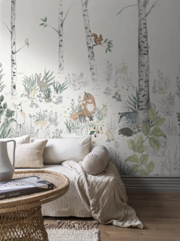 7481 – mural Magic Forest Newbie Wallpaper II