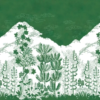 R15721 Eden, Green - Fototapeta RebelWalls