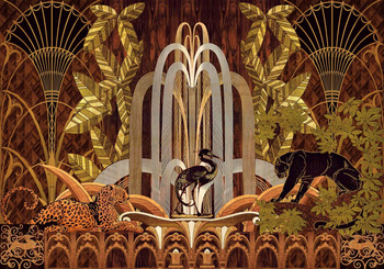 8000053 - panel Rue Babylone Woodland 40th Aniversary Coordonne