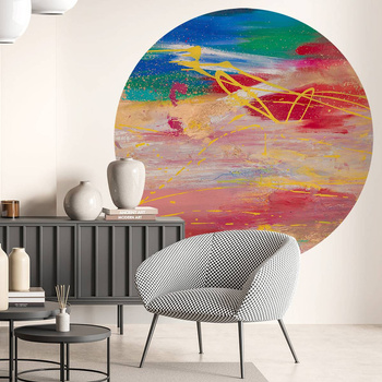 Koło Funky - Fototapeta WallArt