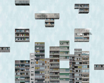 9000040 - panel Tetris Sunrise Random Archist Coordonne