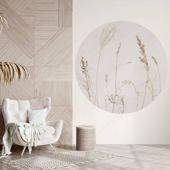 Koło Campo di Avena - Fototapeta WallArt