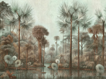 Tapeta egzotyczny las Laviola WallCraft 855312401