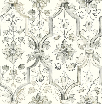 JA30200 - tapeta Floral Trellis Jasmine WallQuest