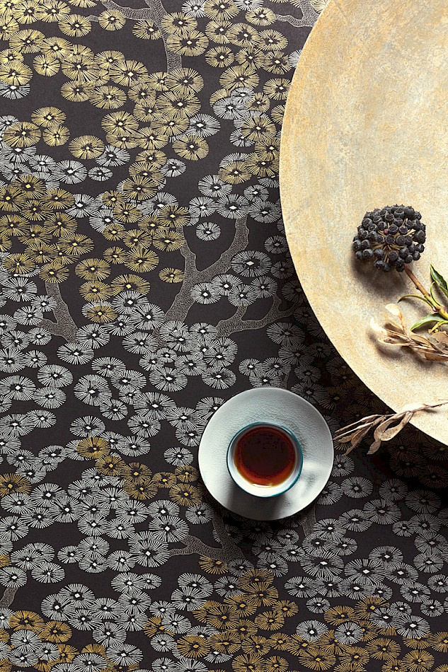 KIM802 – tapeta ścienna Yuka Kimono Khroma – Khroma – zdjęcie produktu