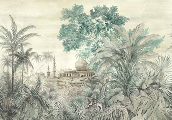 7900120 - panel Taj Mahal Maca Random Chinoiseries II Coordonne