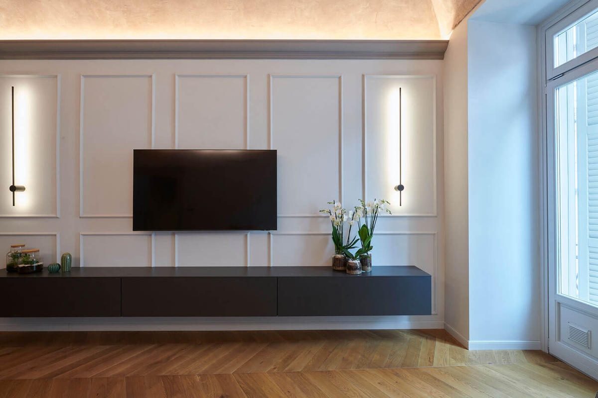 Z22 – listwa gzymsowa, gzyms Arstyl NMC – NMC – aranżacja wnętrza