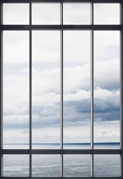 6500211 - panel Sea Window Random Papers Coordonne