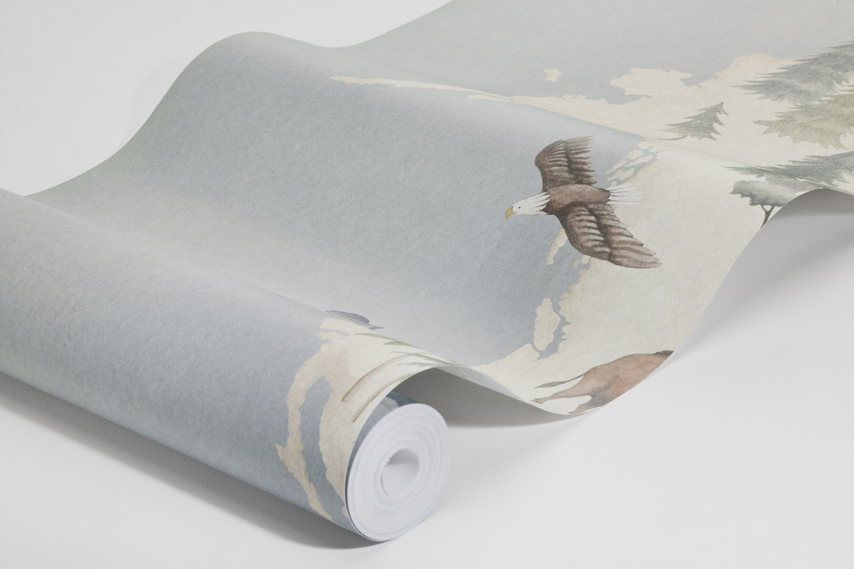 6946 – mural Little Explorer Newbie Wallpaper II – BorasTapeter – zdjęcie produktu