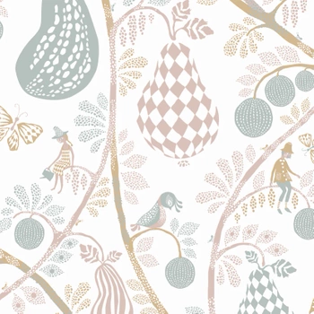 1485 - tapeta Fruit Garden Wallpaper Collection Littlephant