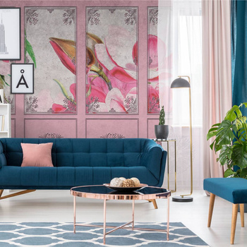 Refined Pink Magnolia - tapeta Wallart