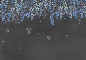 A00264 - panel Manuela Azabache Random Chinoiseries II Coordonne