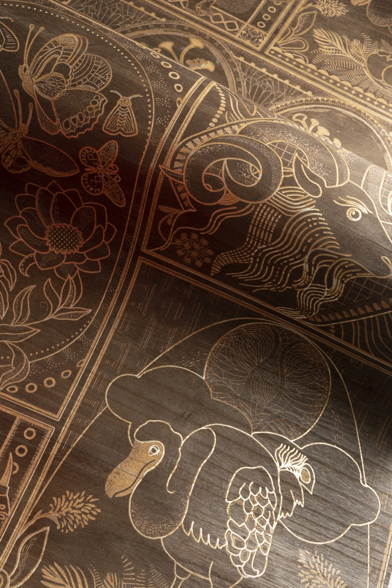 AMO4042 – tapeta ścienna Golden Tiger Memento Moooi Arte – Arte – zdjęcie produktu