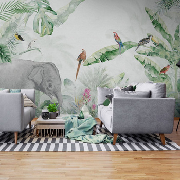 Jungle Vivid - Tapeta w standaryzowanych rolkach WallArt