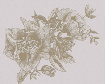 9500701 - panel Giant Peonies Papirus Naturae Coordonne