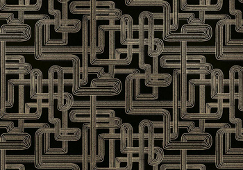 9600803 - panel Gatsby Black Random Metallics Coordonne