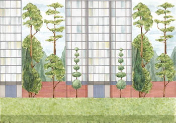 8000076 - panel Urban Garden Color 40th Aniversary Coordonne