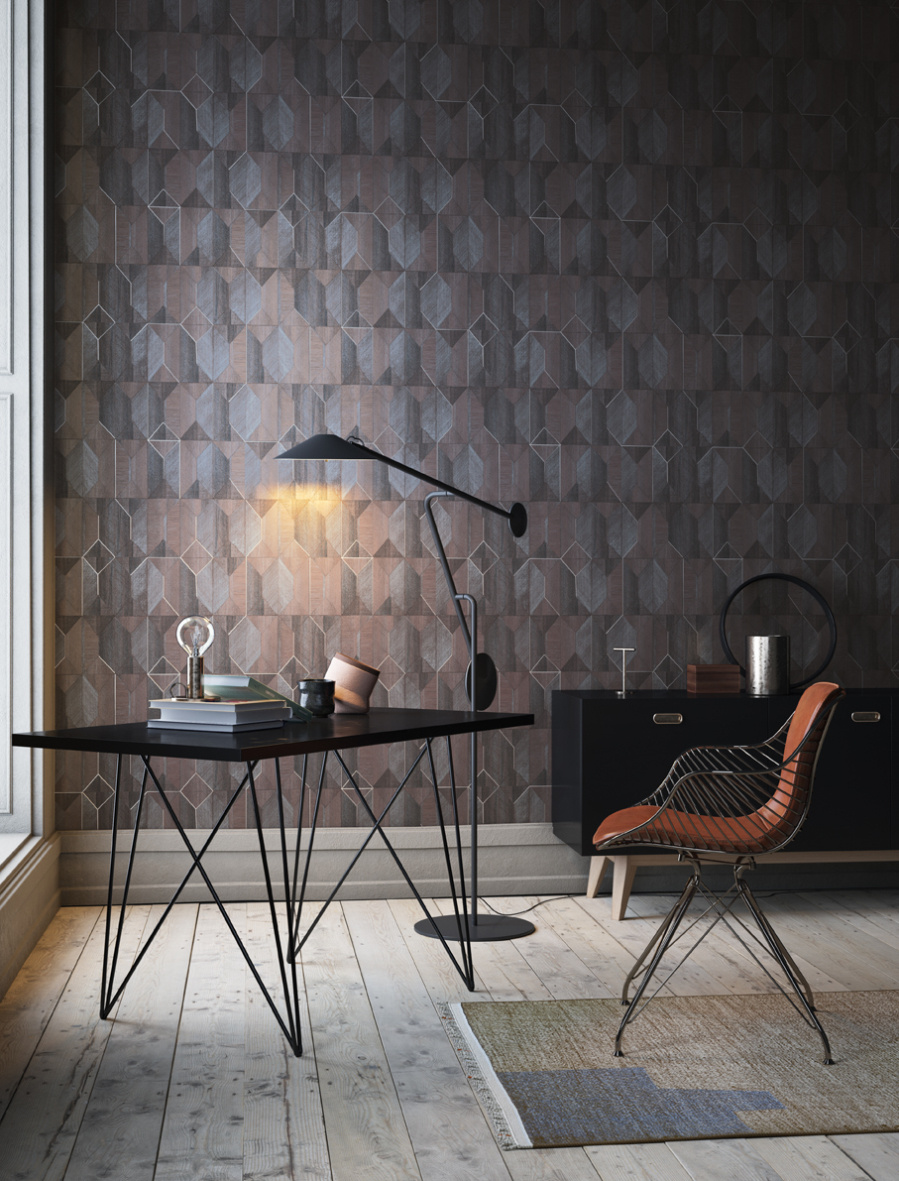 PRI001 – tapeta Marquetry Prisma Khroma – Khroma – zdjęcie produktu