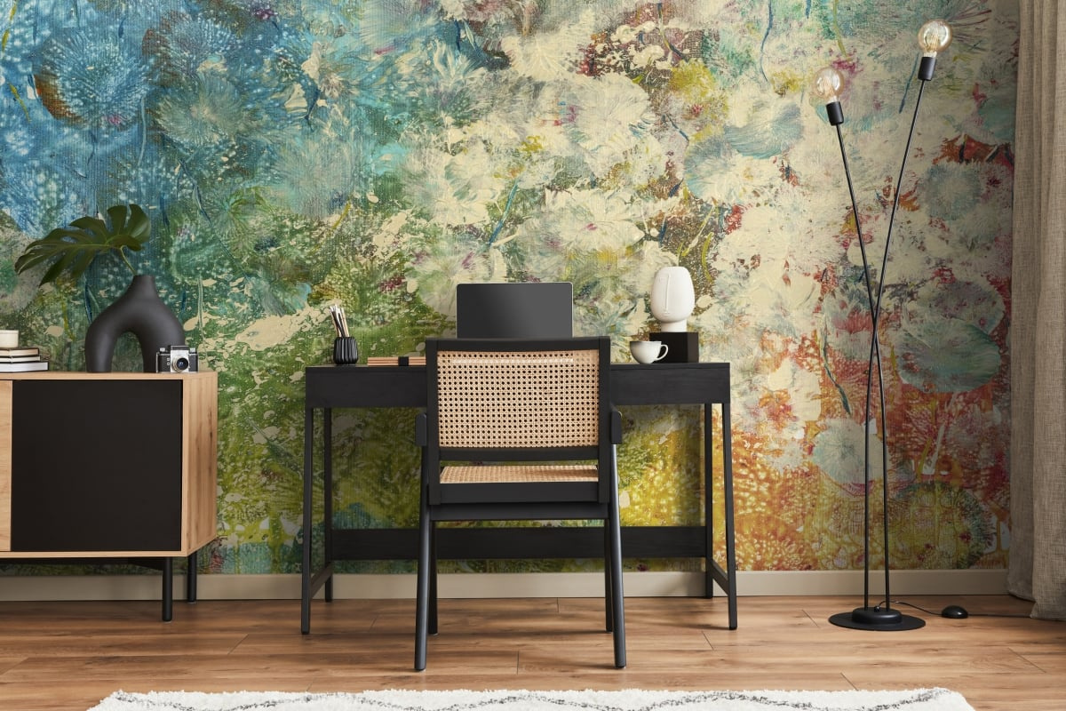 tapeta na wymiar WallArt do salonu – motyw abstrakcyjny Bubble