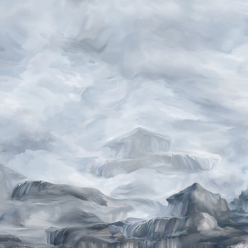 Tapeta Inkiostro Bianco THE CLIFFS INKIGTI2201