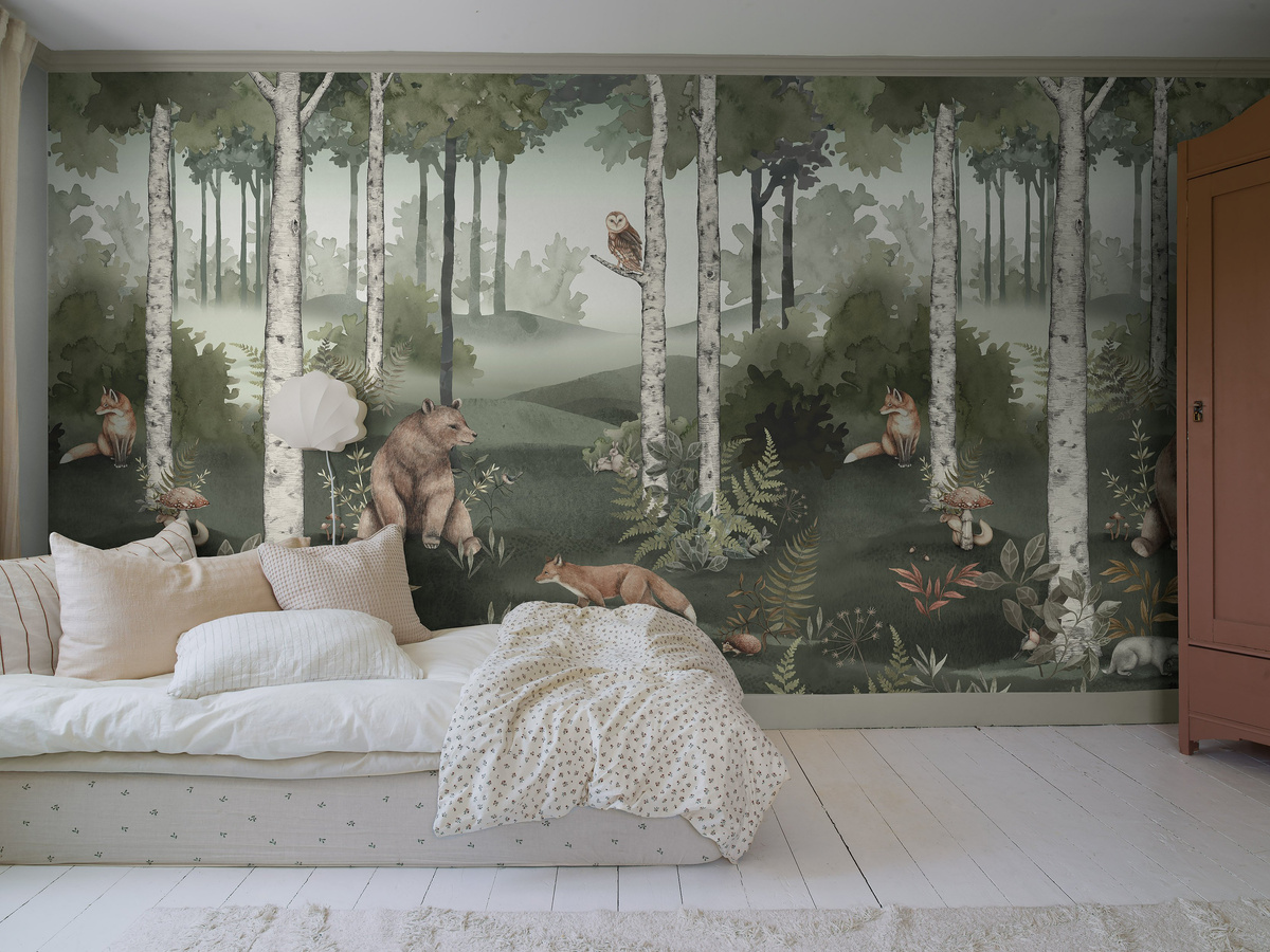 6943 – mural Wild Forest Newbie Wallpaper II – BorasTapeter – zdjęcie produktu