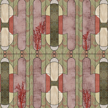 WET_CC1901 – fototapeta Cabinet de curiosite Wet System Wall&Deco