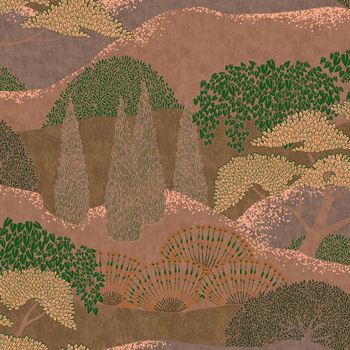 A00625 - tapeta Jardín Japonés Coral Lur Coordonne