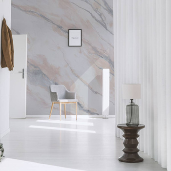 Clarity Silver - Tapeta w standaryzowanych rolkach WallArt