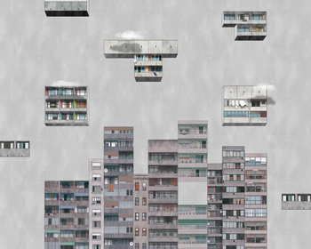 9000042 - panel Tetris Rainy Random Archist Coordonne