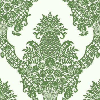 DM4976 – tapeta Pineapple Plantation Damask Damask Resource Library York