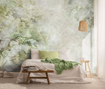 Sanctuary Green - Tapeta w standaryzowanych rolkach WallArt