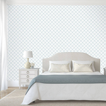 Marocco Light Blue - tapeta Wallart