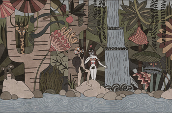 Tapeta London Art 19034 le jardin des de lices elena salmistraro