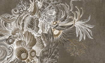 Tapeta rafa koralowa ocean beżowa