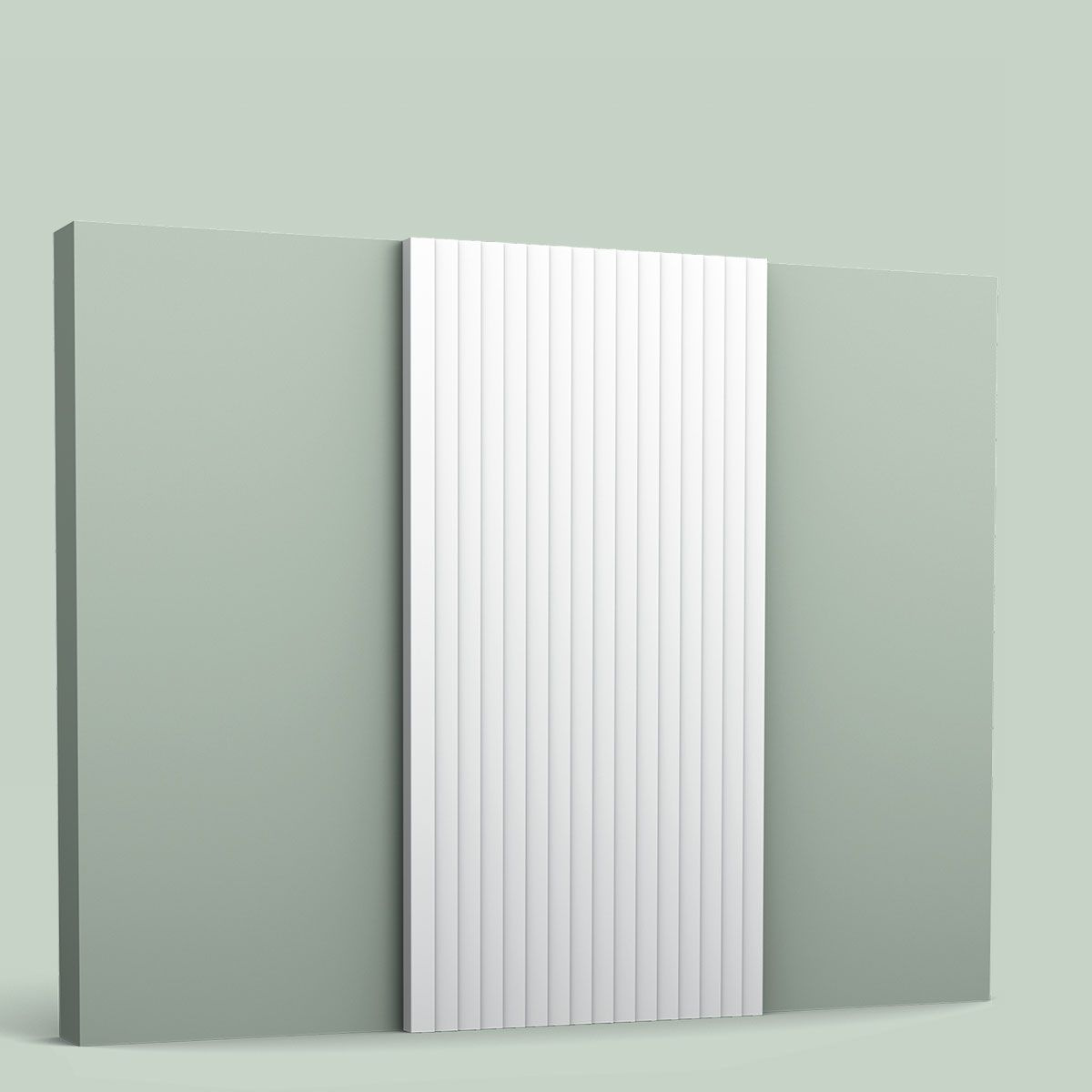 Panel WX204 RIPPLE pokazany w dwóch wariantach gęstości żłobień