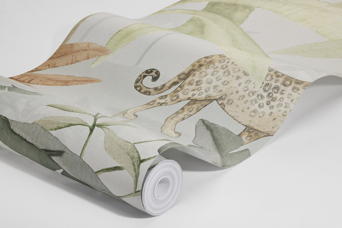 6945 – mural Wild Jungle Newbie Wallpaper II – BorasTapeter – zdjęcie produktu