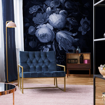Boudoir Navy - tapeta Wallart