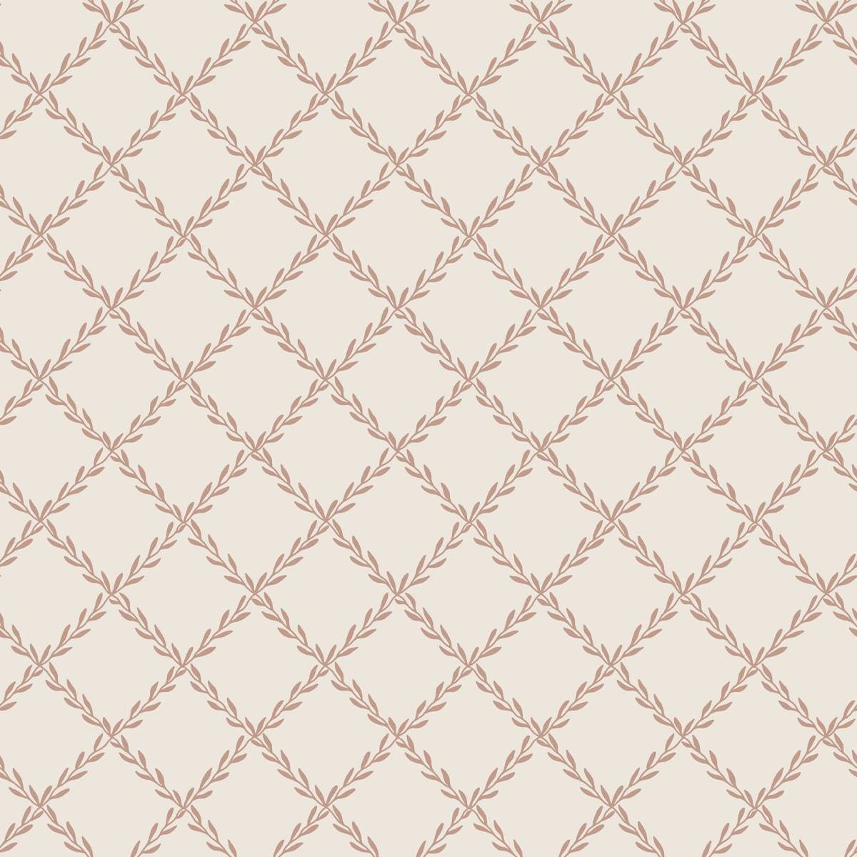 S10305 – tapeta Trellis Terracotta Essentials Sandberg – Sandberg – zdjęcie produktu